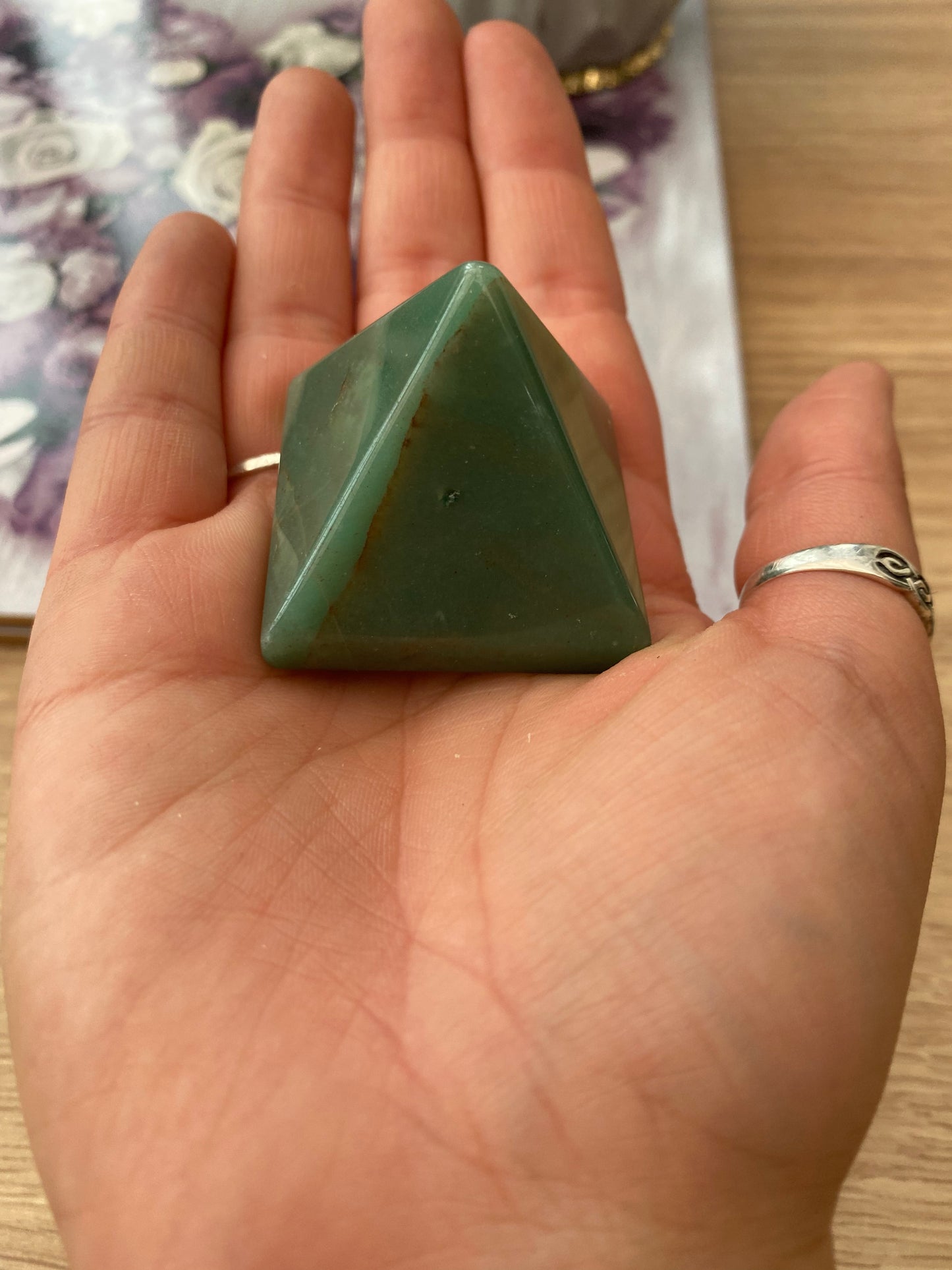 Green Aventurine Pyramid