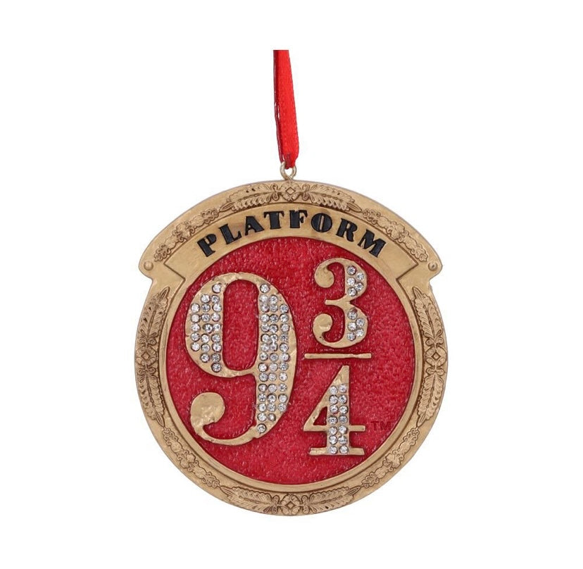 Official Harry Potter Platform 9 3/4 Hanging Decoration