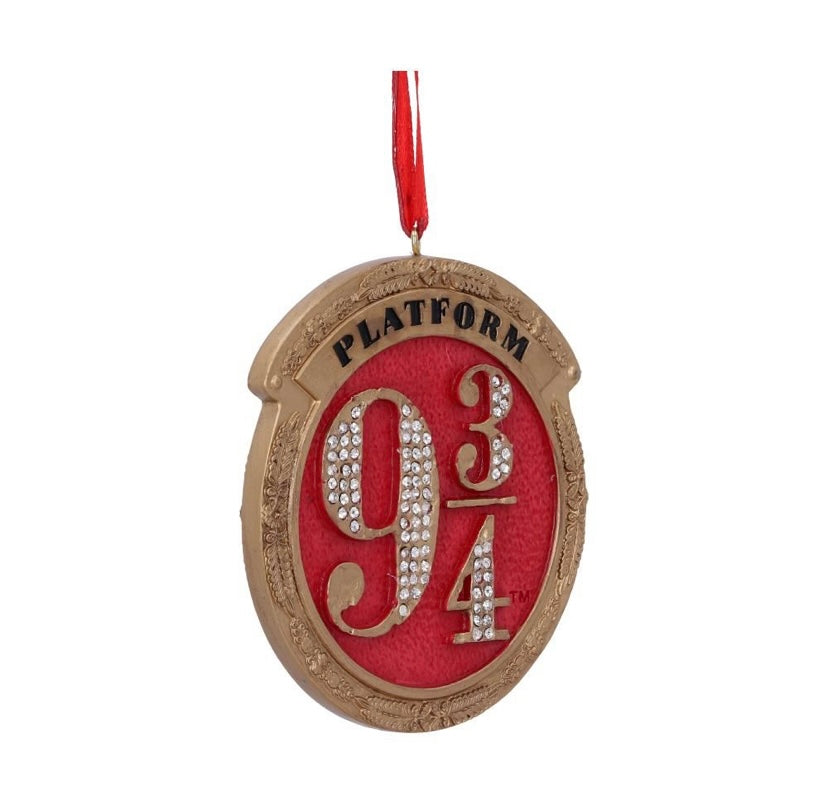 Official Harry Potter Platform 9 3/4 Hanging Decoration