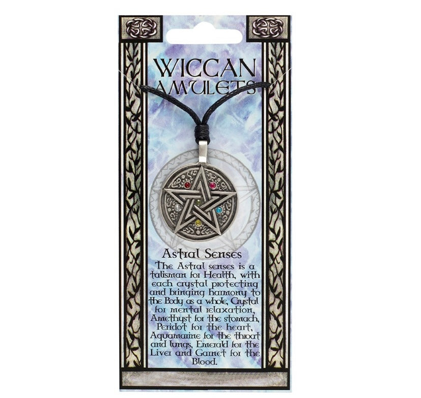 Astral Senses Wiccan Amulet Necklace