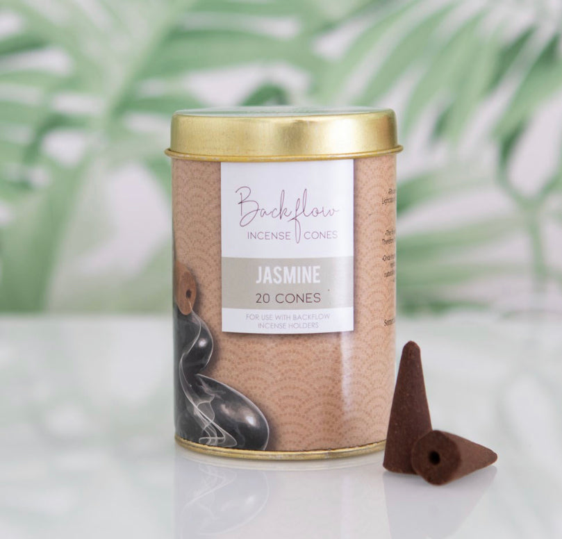 Vegan Jasmine Backflow Incense Cones