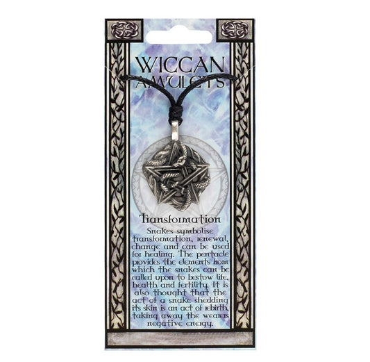 Transformation Wiccan Amulet Necklace