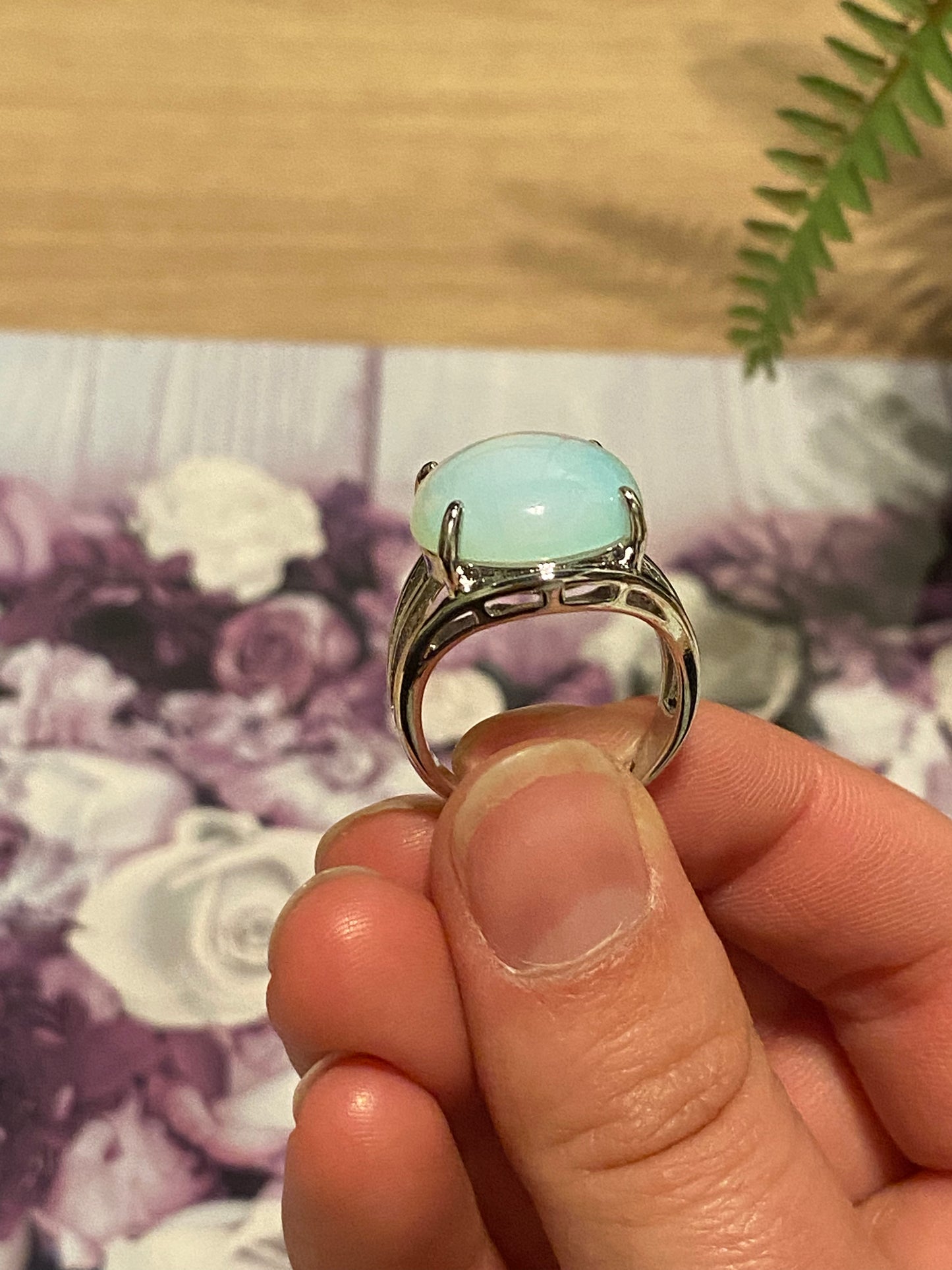 Opalite Crystal Ring